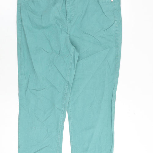 Bandolino Womens Blue Polyester Skinny Jeans Size 32 in Regular Zip