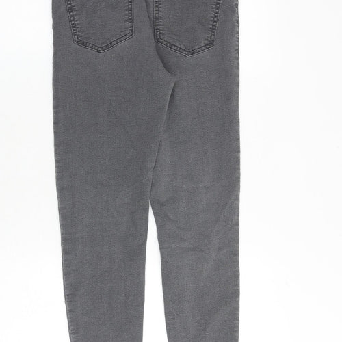Marks and Spencer Womens Grey Cotton Jegging Jeans Size 6 Regular