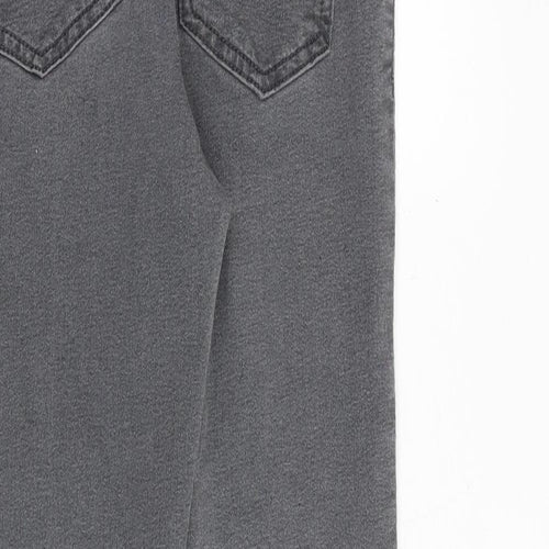 Marks and Spencer Womens Grey Cotton Jegging Jeans Size 6 Regular