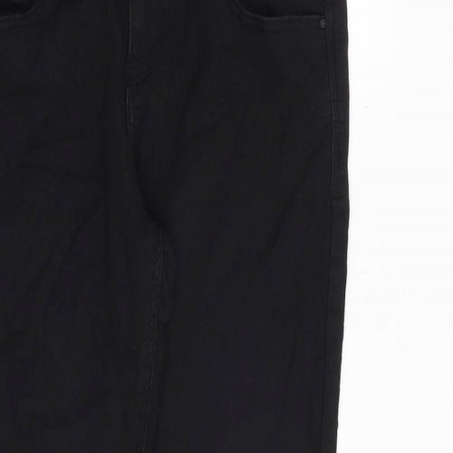 Bench Womens Black Cotton Skinny Jeans Size 29 in L30 in Regular Zip