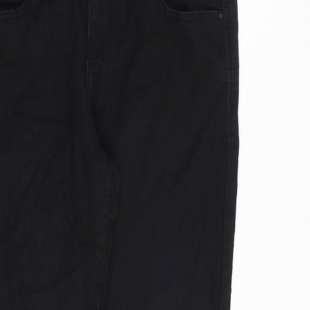 Bench Womens Black Cotton Skinny Jeans Size 29 in L30 in Regular Zip