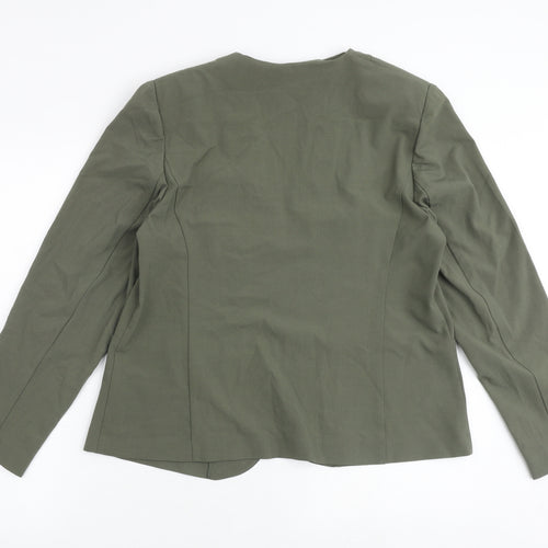 Marks and Spencer Womens Green Jacket Blazer Size 16