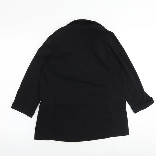 New Look Womens Black Jacket Blazer Size 10