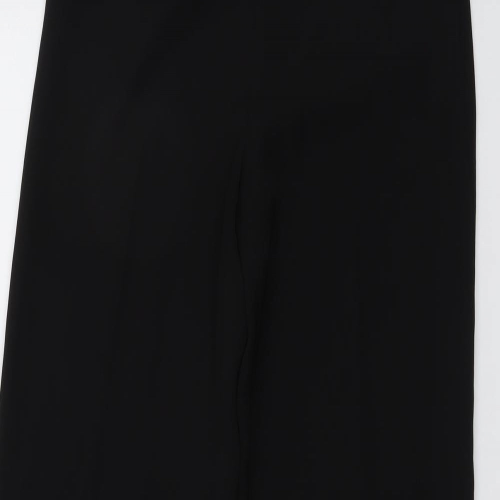 NEXT Womens Black Polyester Dress Pants Trousers Size 6 L29 in Regular Zip