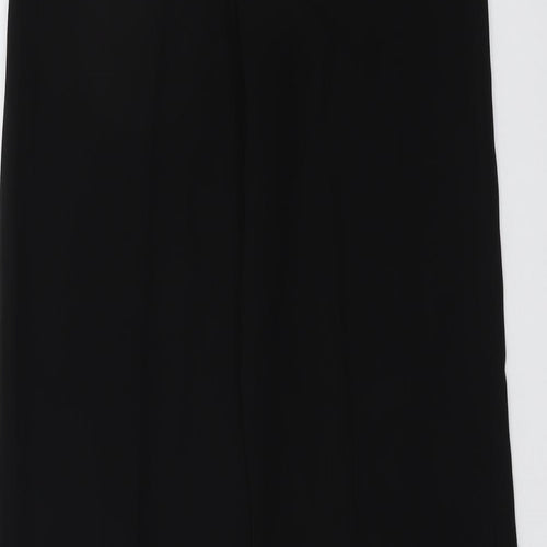 NEXT Womens Black Polyester Dress Pants Trousers Size 6 L29 in Regular Zip
