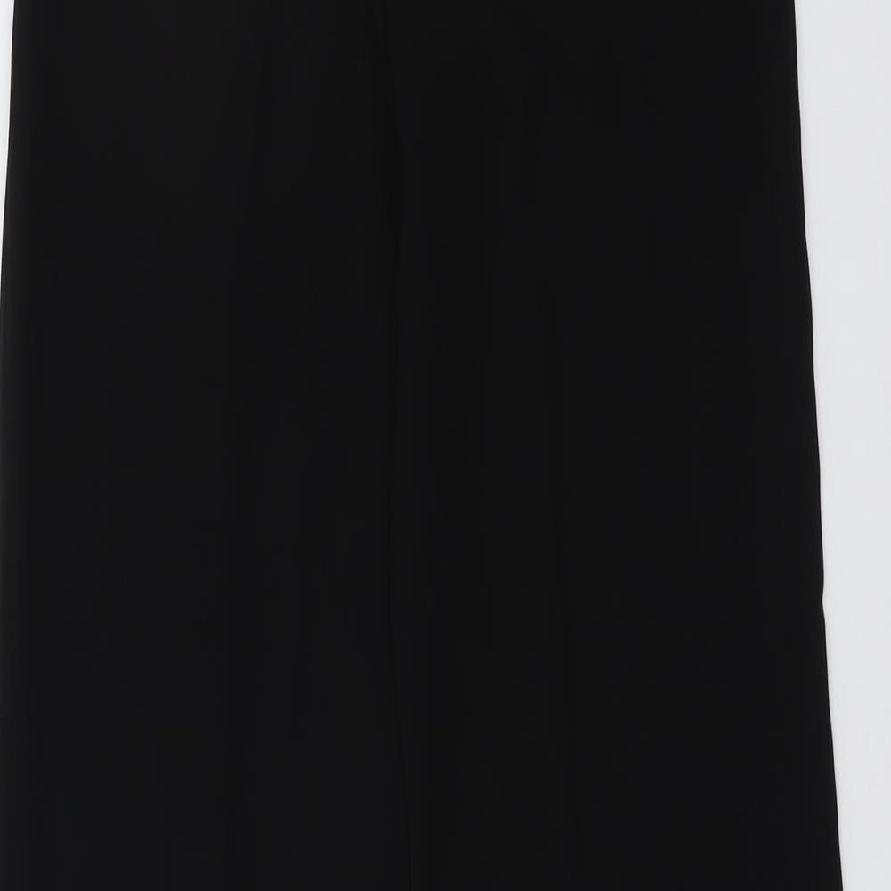 NEXT Womens Black Polyester Dress Pants Trousers Size 6 L29 in Regular Zip