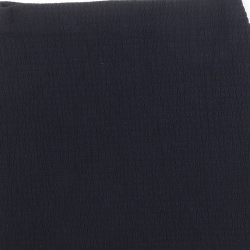Marks and Spencer Womens Black Polyester Bandage Skirt Size 10