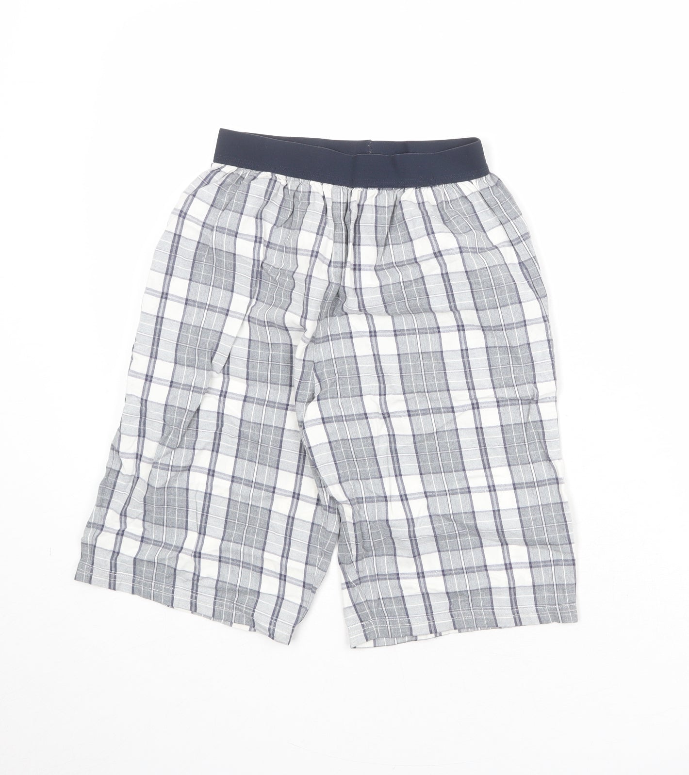 NEXT Boys Multicoloured Plaid 100% Cotton Bermuda Shorts Size 12 Years Regular