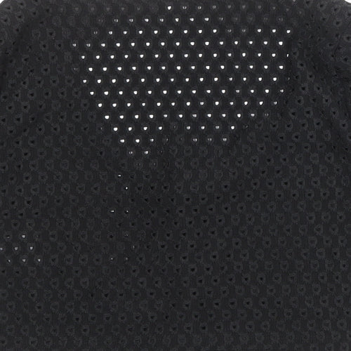 H&M Womens Black Scoop Neck Polyester Cardigan Jumper Size L