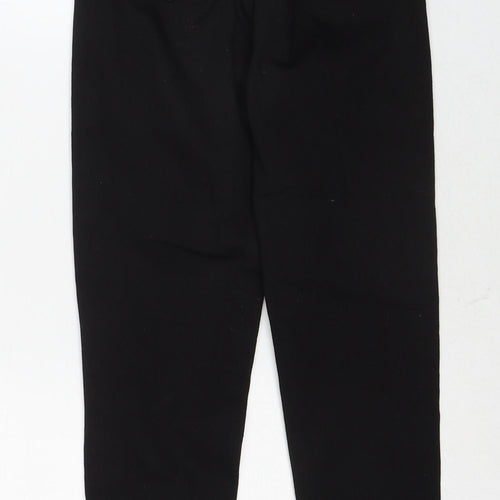 Boohoo Womens Black Cotton Skinny Jeans Size 10 Regular Zip