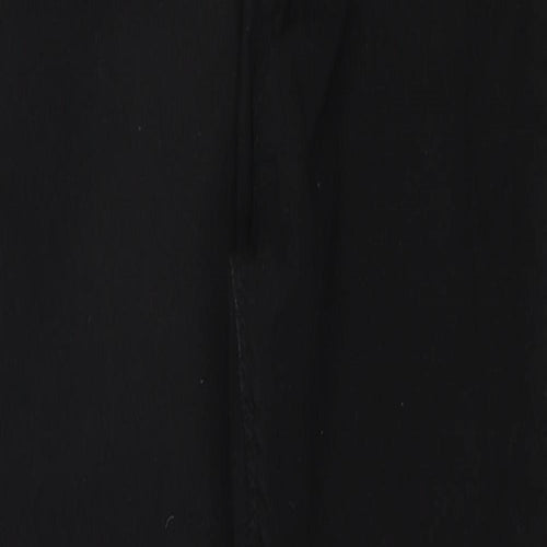 Boohoo Womens Black Cotton Skinny Jeans Size 10 Regular Zip