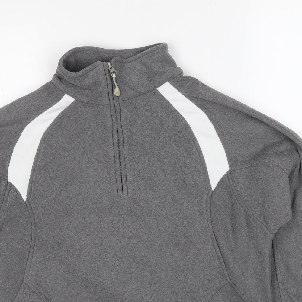 Dare 2B Womens Grey Colourblock Polyester Pullover Sweatshirt Size 12 Pullover