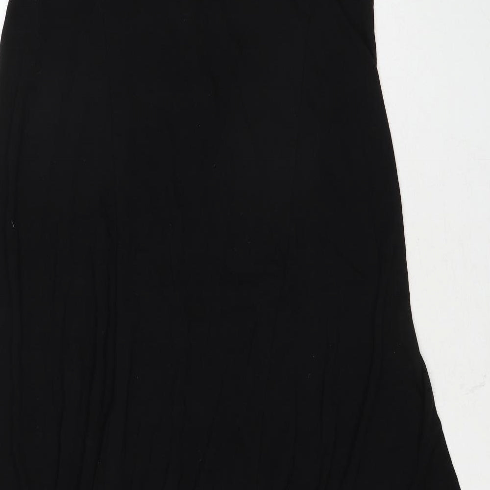 Jigsaw Womens Black Viscose Maxi Skirt Size S