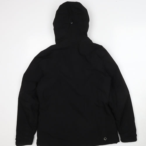 Regatta Womens Black Windbreaker Jacket Size 12 Zip