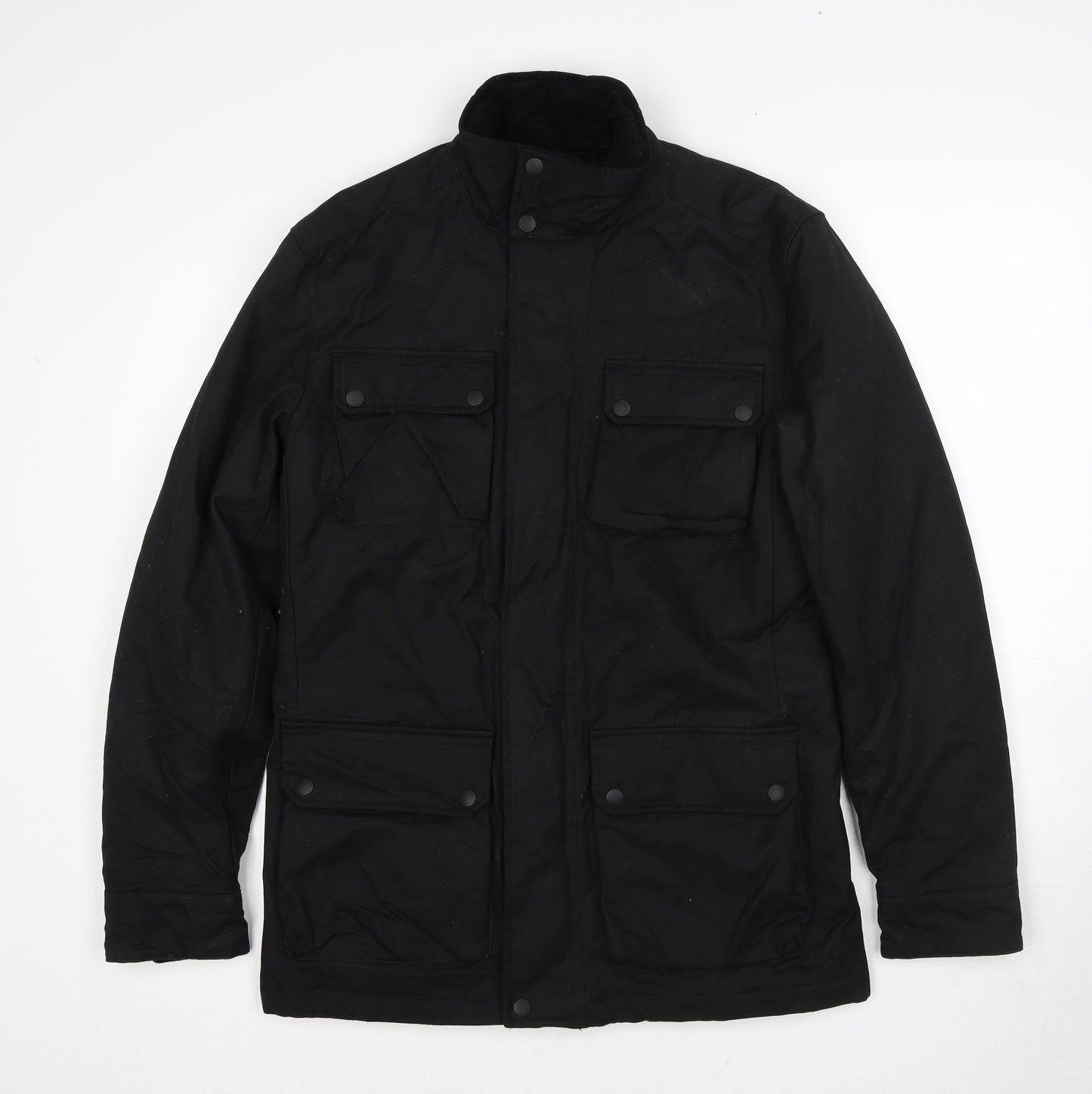 Marks and Spencer Mens Black Jacket Size S Zip