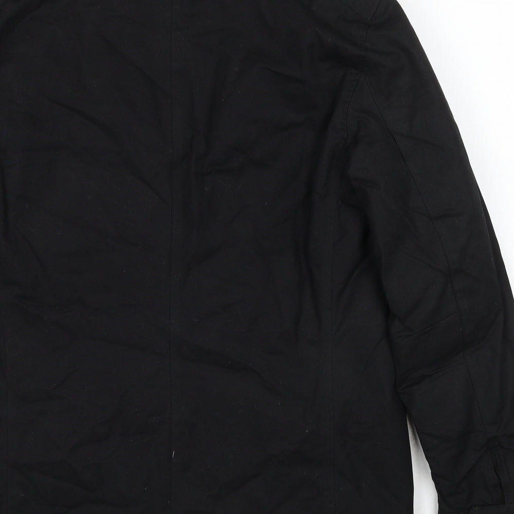 Marks and Spencer Mens Black Jacket Size S Zip