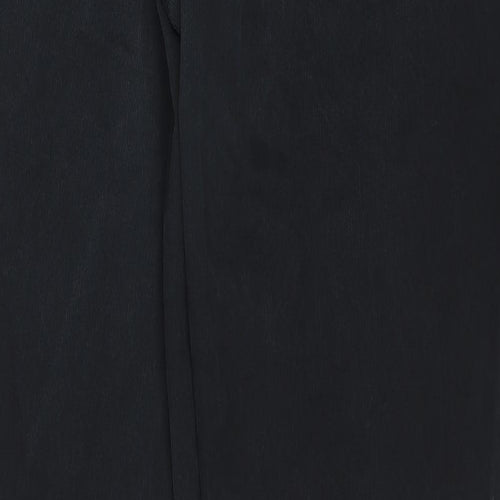 NEXT Mens Black Cotton Straight Jeans Size 36 in Slim Zip