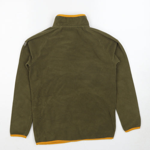 Craghoppers Boys Green Jacket Size 11-12 Years Zip