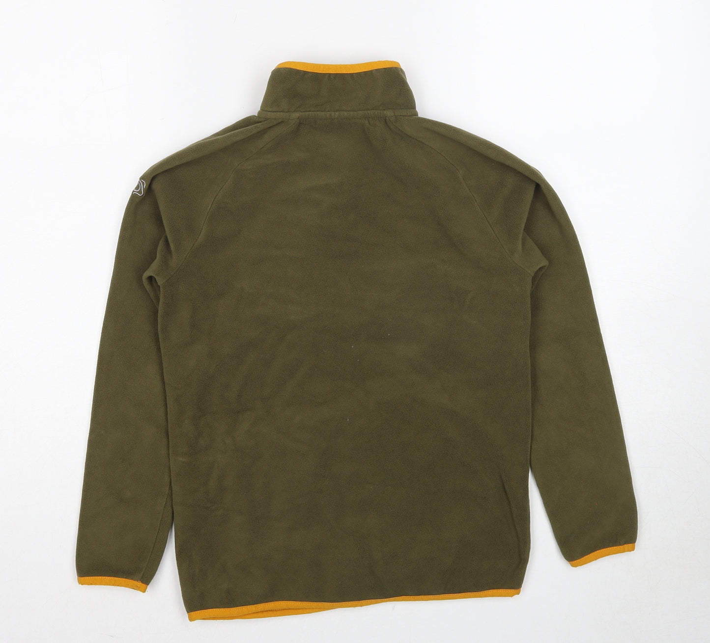 Craghoppers Boys Green Jacket Size 11-12 Years Zip