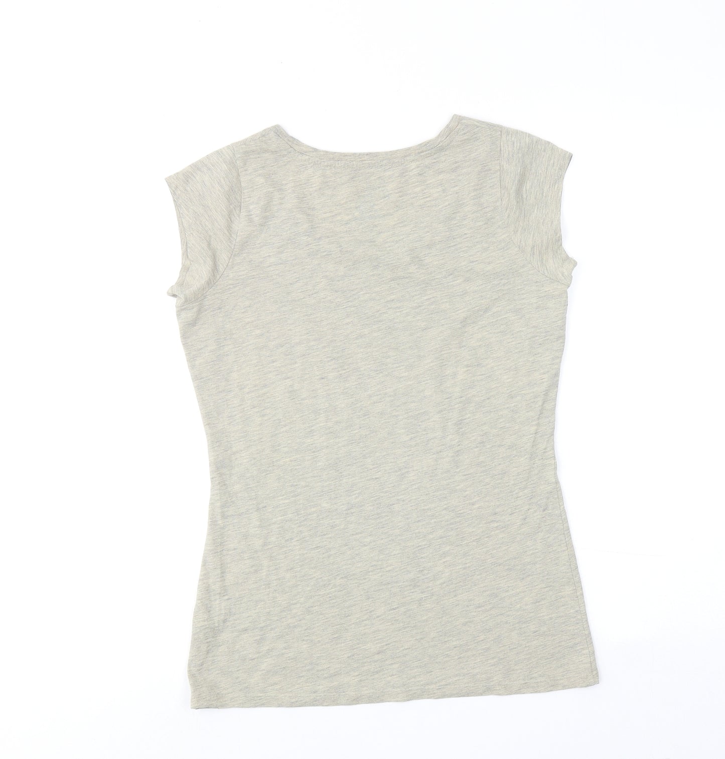 Element Womens Green Polyester Basic T-Shirt Size S Round Neck - Bumper to Bumper