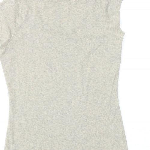 Element Womens Green Polyester Basic T-Shirt Size S Round Neck - Bumper to Bumper