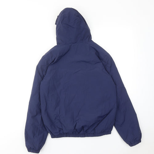 Lyle & Scott Boys Blue Windbreaker Jacket Size 12-13 Years Zip