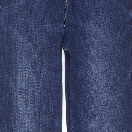 NEXT Girls Blue Cotton Jegging Jeans Size 13 Years Regular Pullover
