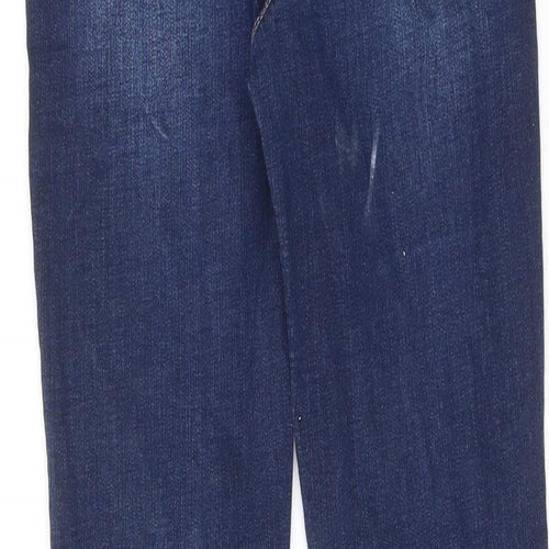 NEXT Girls Blue Cotton Jegging Jeans Size 13 Years Regular Pullover