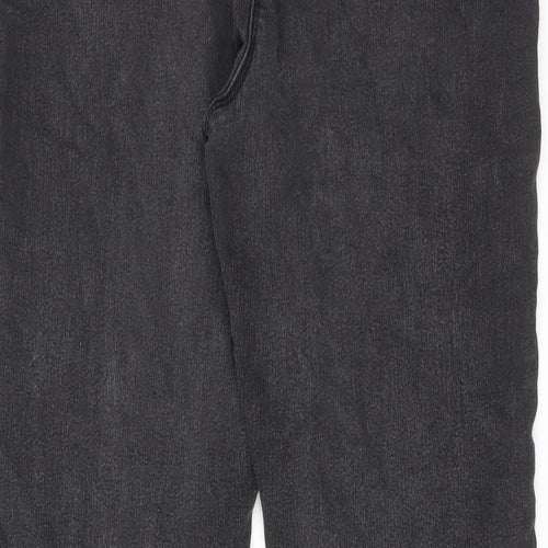 Simply Be Womens Black Cotton Jegging Jeans Size 14 Regular