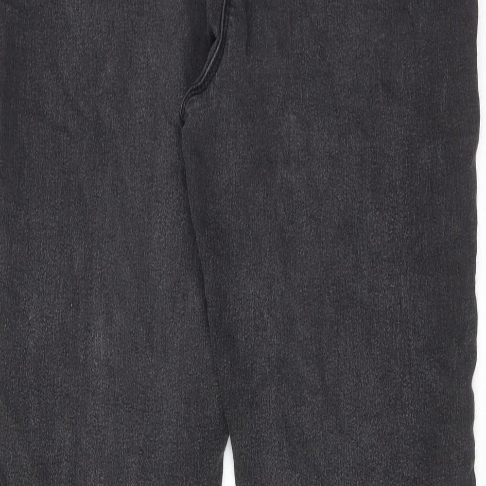 Simply Be Womens Black Cotton Jegging Jeans Size 14 Regular
