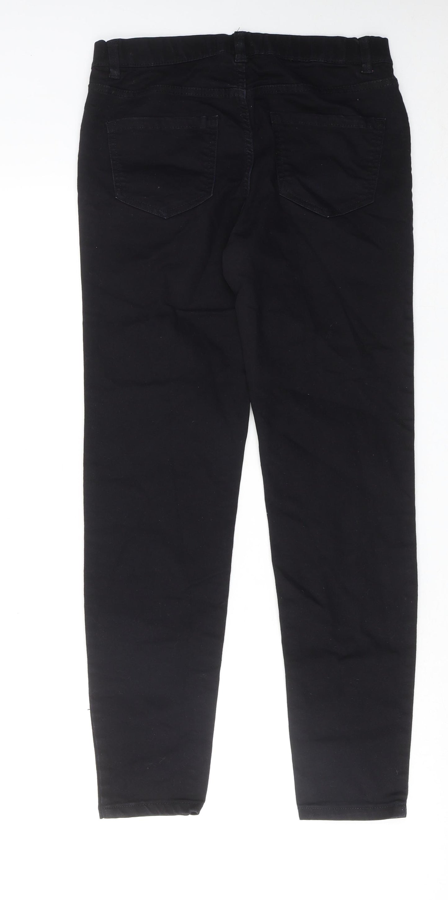 New Look Womens Black Cotton Jegging Jeans Size 10 Regular