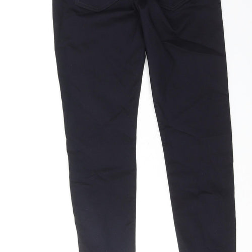 Limited Collection Womens Blue Cotton Skinny Jeans Size 10 Regular Zip