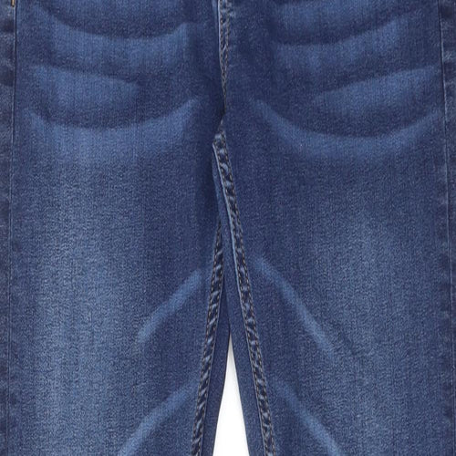 Carpe Omnia Womens Blue Cotton Skinny Jeans Size 30 in L30 in Regular Zip