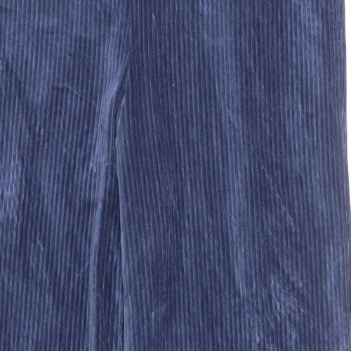 NRBY Womens Blue Cotton Trousers Size M Regular