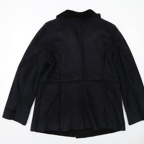 Bonmarché Womens Black Jacket Size M Button