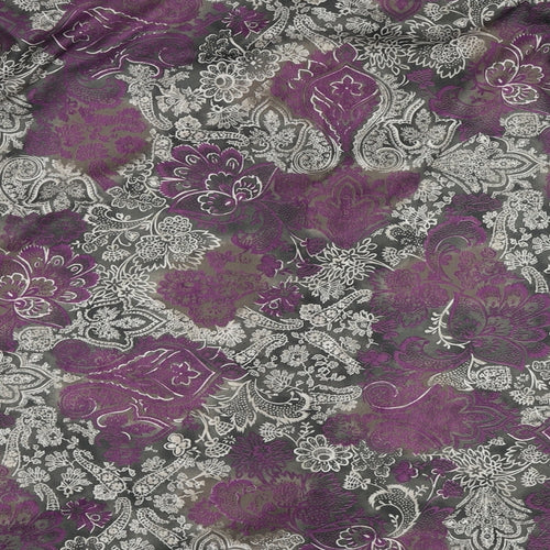 Damart Womens Multicoloured Paisley Polyester Basic Button-Up Size 20 Collared
