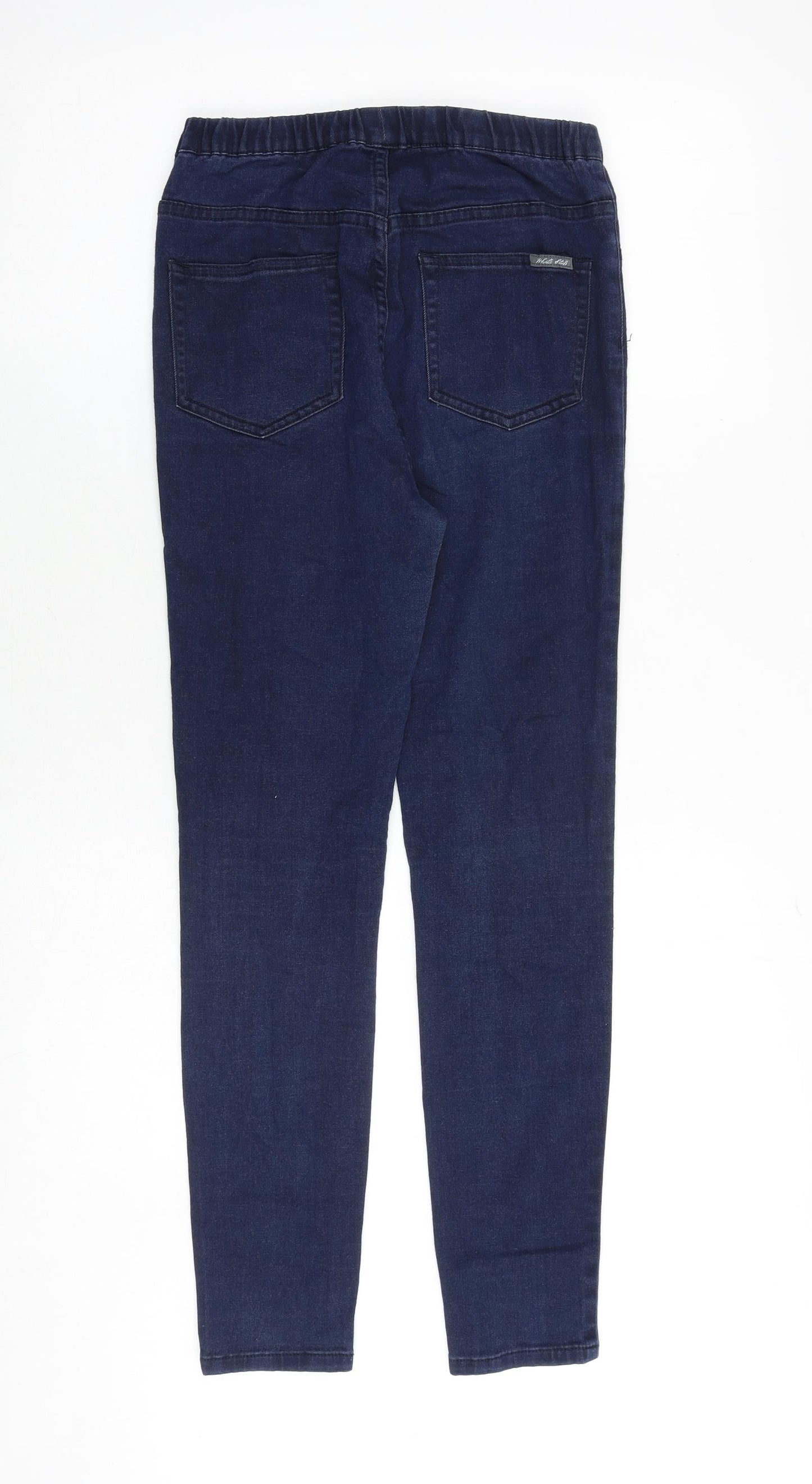 White Stuff Womens Blue Cotton Jegging Jeans Size 10 Regular