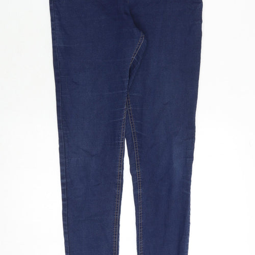 Marks and Spencer Womens Blue Cotton Jegging Jeans Size 10 Regular