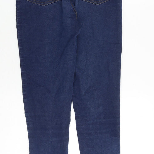 Marks and Spencer Womens Blue Cotton Jegging Jeans Size 10 Regular