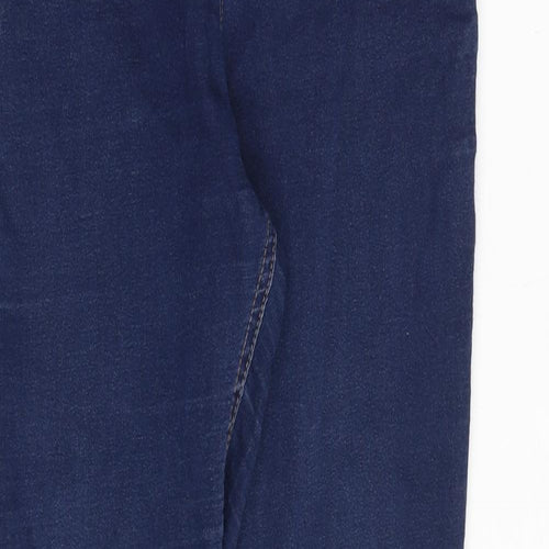 Marks and Spencer Womens Blue Cotton Jegging Jeans Size 10 Regular