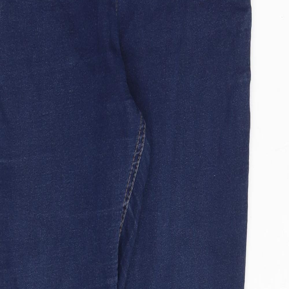 Marks and Spencer Womens Blue Cotton Jegging Jeans Size 10 Regular