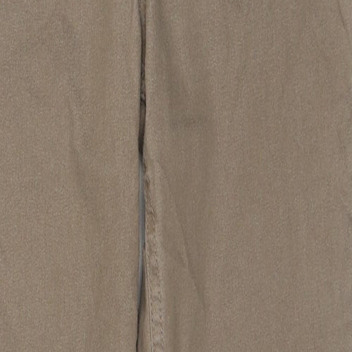 Marks and Spencer Womens Brown Cotton Jegging Jeans Size 12 Regular