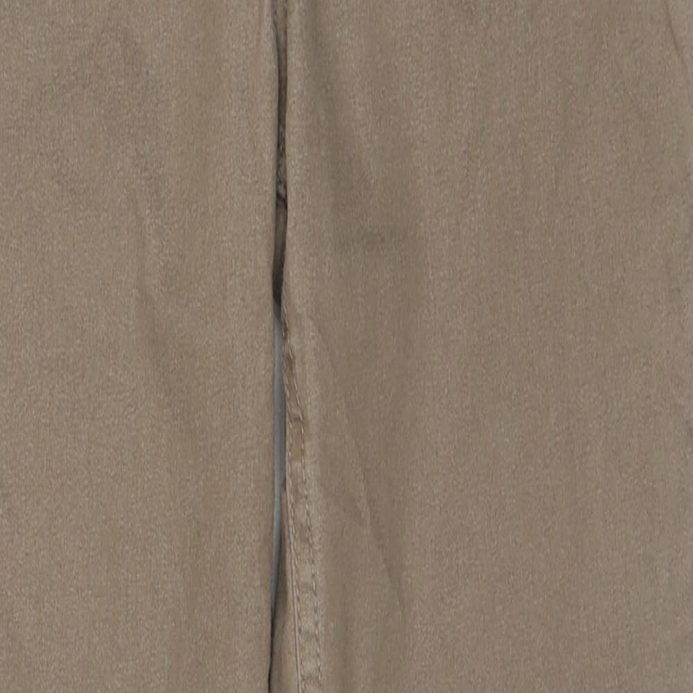 Marks and Spencer Womens Brown Cotton Jegging Jeans Size 12 Regular