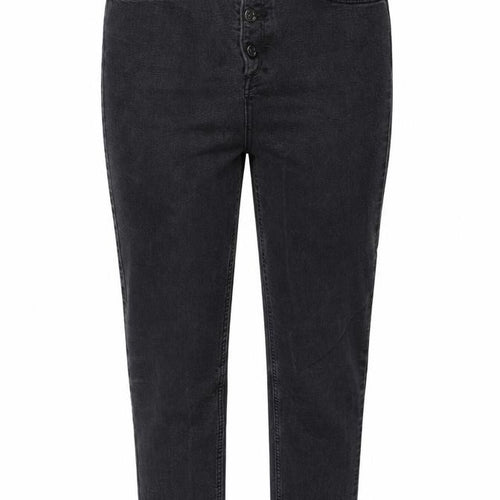 H&M Womens Black Cotton Skinny Jeans Size 29 in Regular Zip