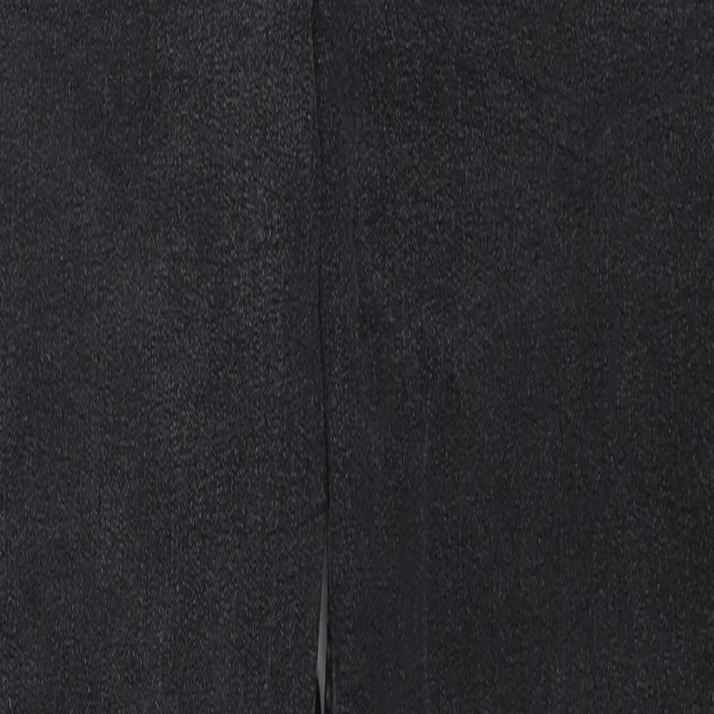 H&M Womens Black Cotton Skinny Jeans Size 29 in Regular Zip