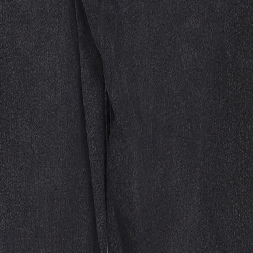 H&M Womens Black Cotton Skinny Jeans Size 29 in Regular Zip