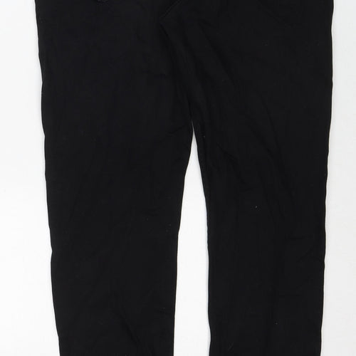 Topman Mens Black Cotton Skinny Jeans Size 34 in Regular Zip