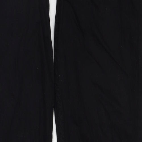 Topman Mens Black Cotton Skinny Jeans Size 34 in Regular Zip