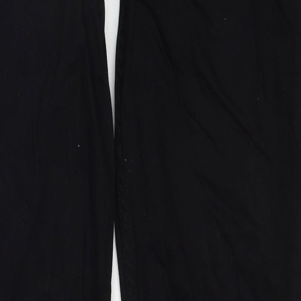 Topman Mens Black Cotton Skinny Jeans Size 34 in Regular Zip