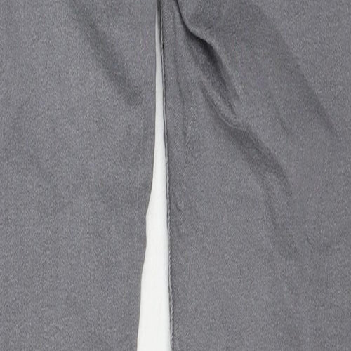 Dorothy Perkins Womens Grey Cotton Skinny Jeans Size 8 Regular Zip
